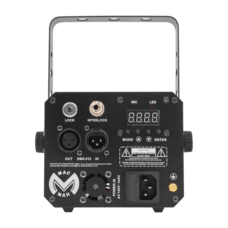 Laser Rouge 300 mW - 200 Programmes - DMX fête