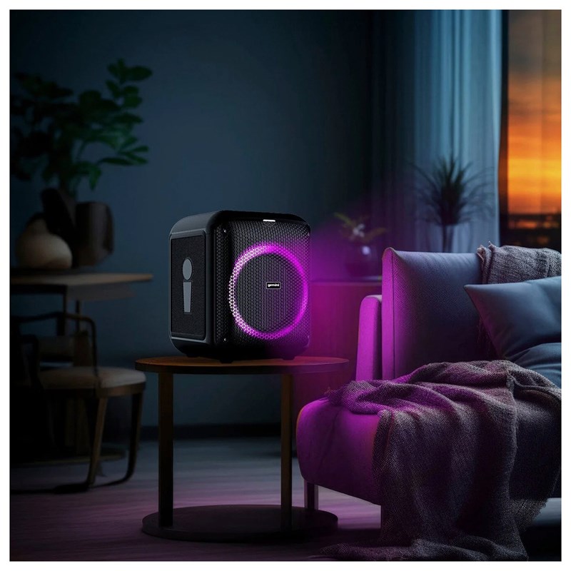 Enceinte portable Bluetooth 100 W LED Gemini