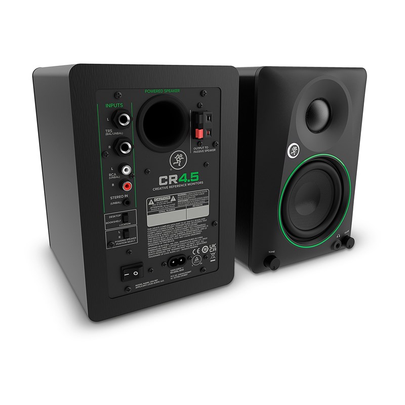 Enceintes monitoring actives 4,5" - Paire son