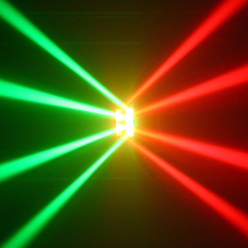 Jeu de lumière effet Beam multicolore animation
