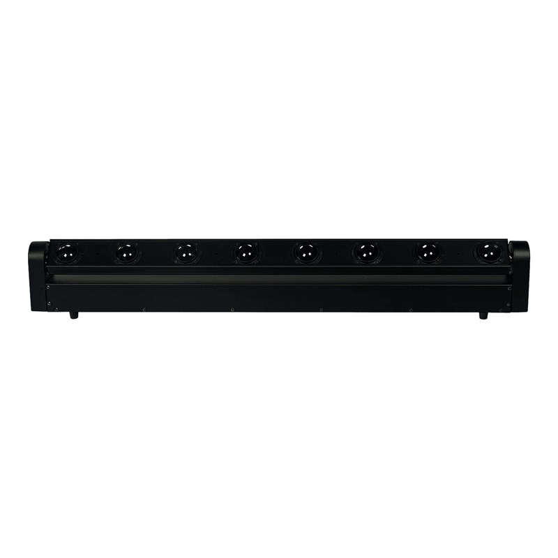 Barre motorisée LED 8 x 10 W RGBW à faisceau étroit - faisceau