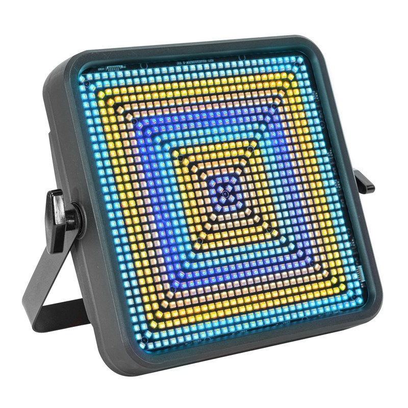 Stroboscope LED RGBW 1024 LED contrôlé
