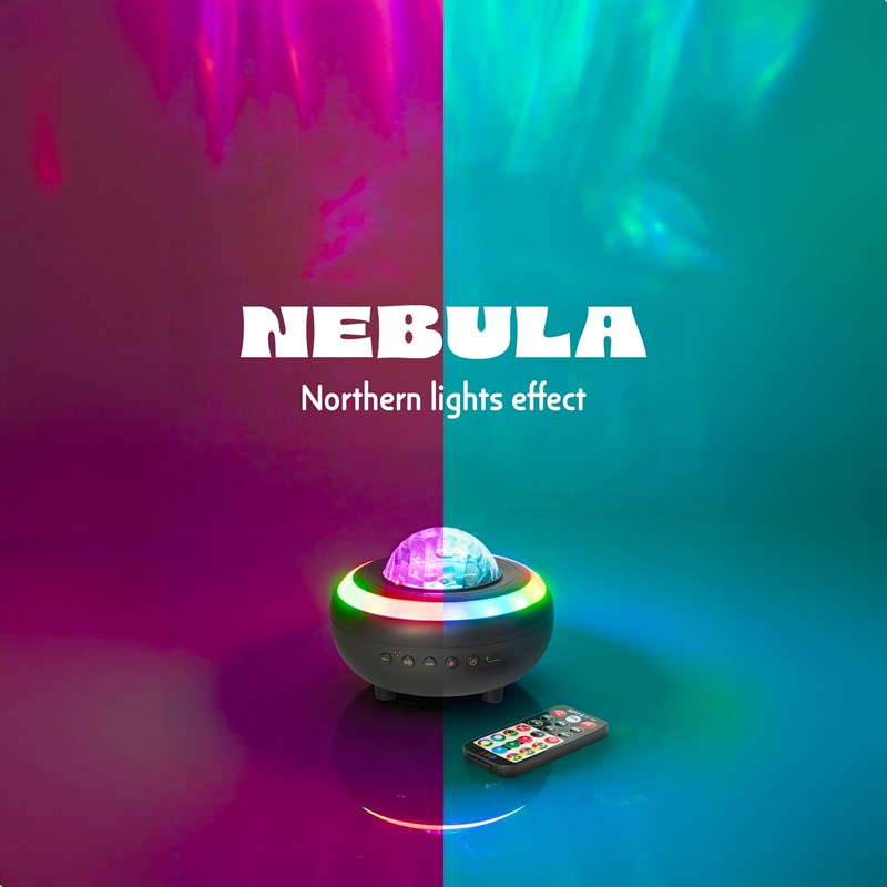 Haut-parleur lumineux plusieurs effets avec Bluetooth aurores