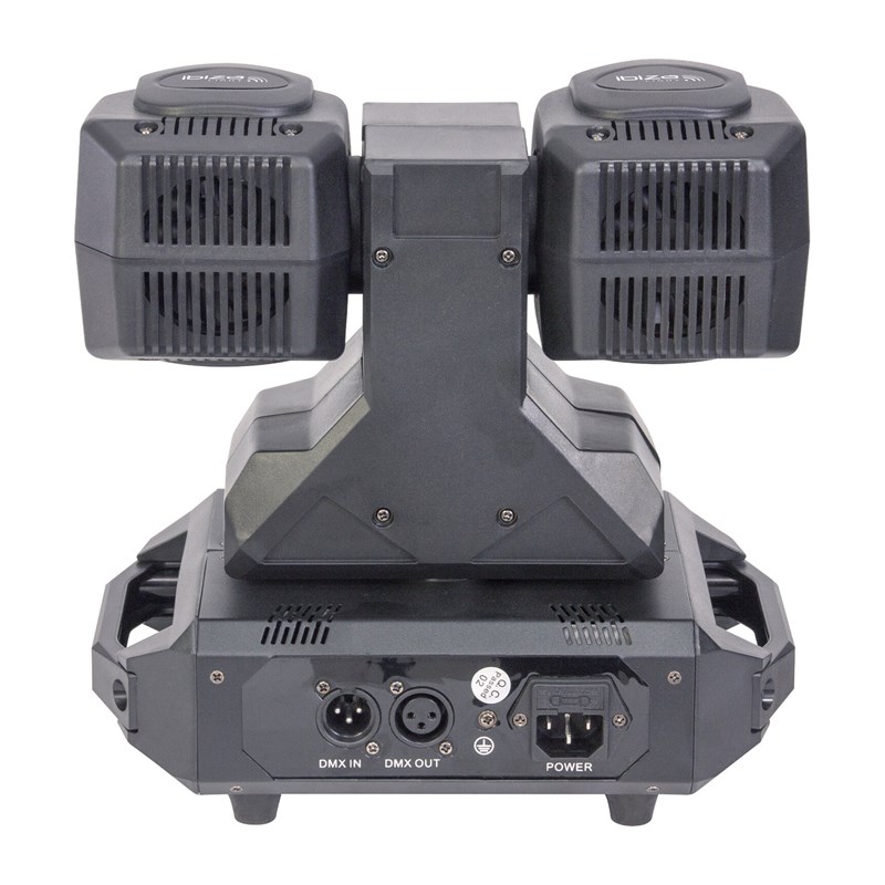 Double lyre DMX Wash + Beam RGBW 2x30W - MHBEAM60-FX peakser