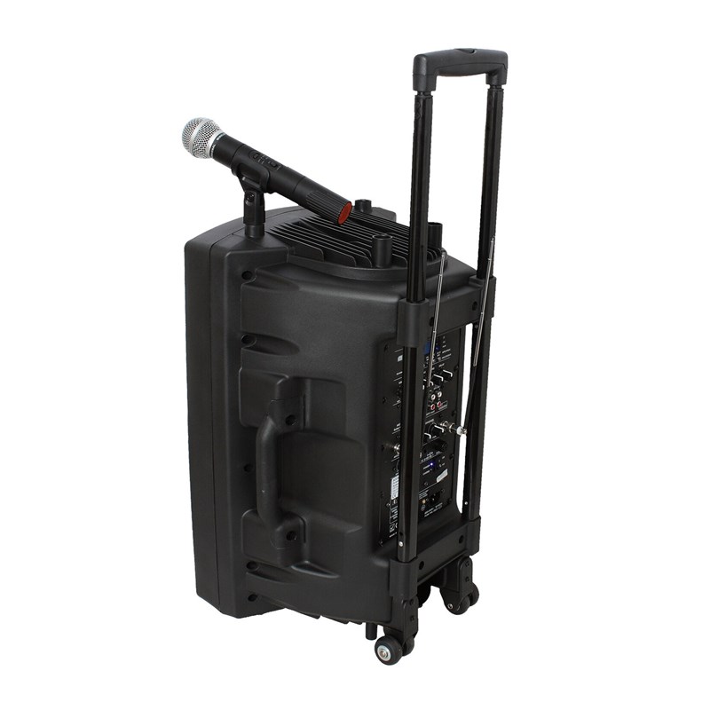 Système son portable Bluetooth UHF 700W autonome - arrière PORT12UHF-BT