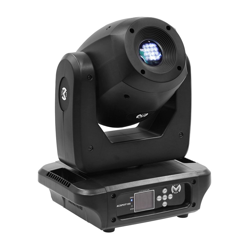 Lyre spot LED 100W - Gobo rotatifs - DMX Rotation