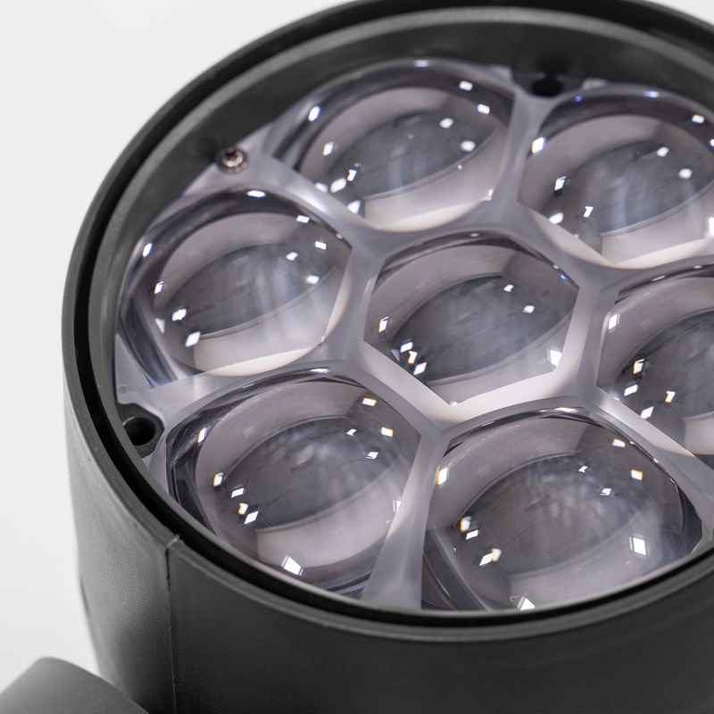 Pack de 2 Lyres LED Wash RGBW 40W - Zoom - Flight Case Compact