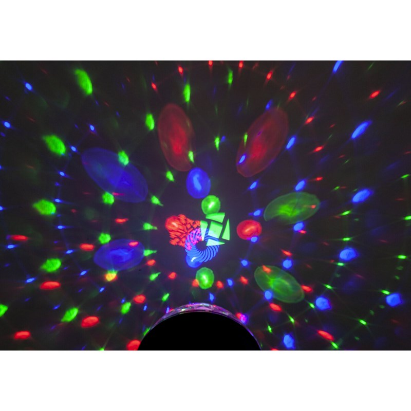 Effet lumière combiné Astro Gobo LED RGBW 2-en-1 - Galaxie