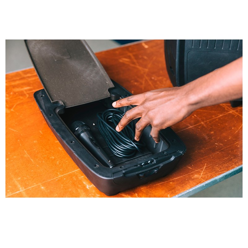 Système amplifié complet 2x10" rangement