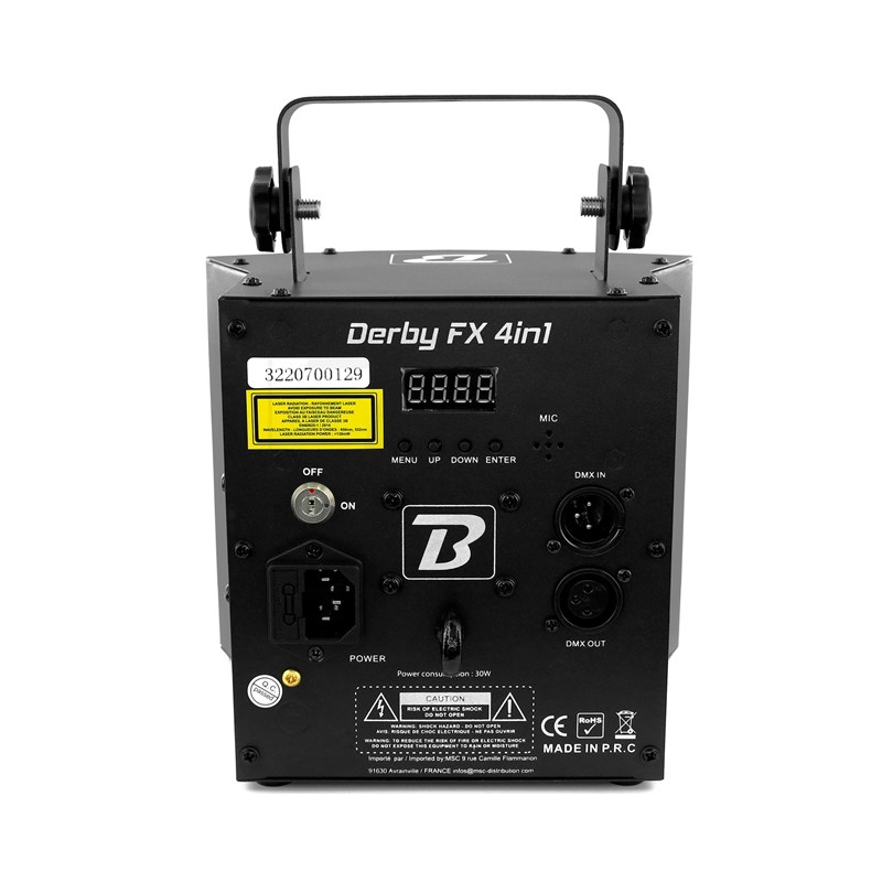 Projecteur à effets 4 en 1 - 9 LED RGBWAPY laser