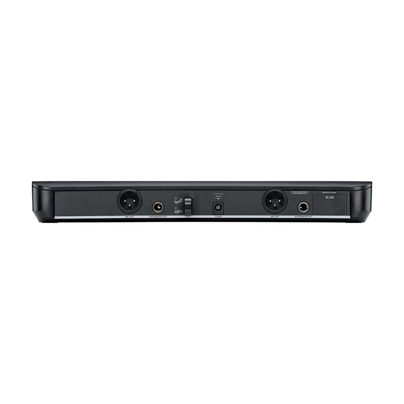BLX récepteur double &  micro PG58 - M17 - connectiques