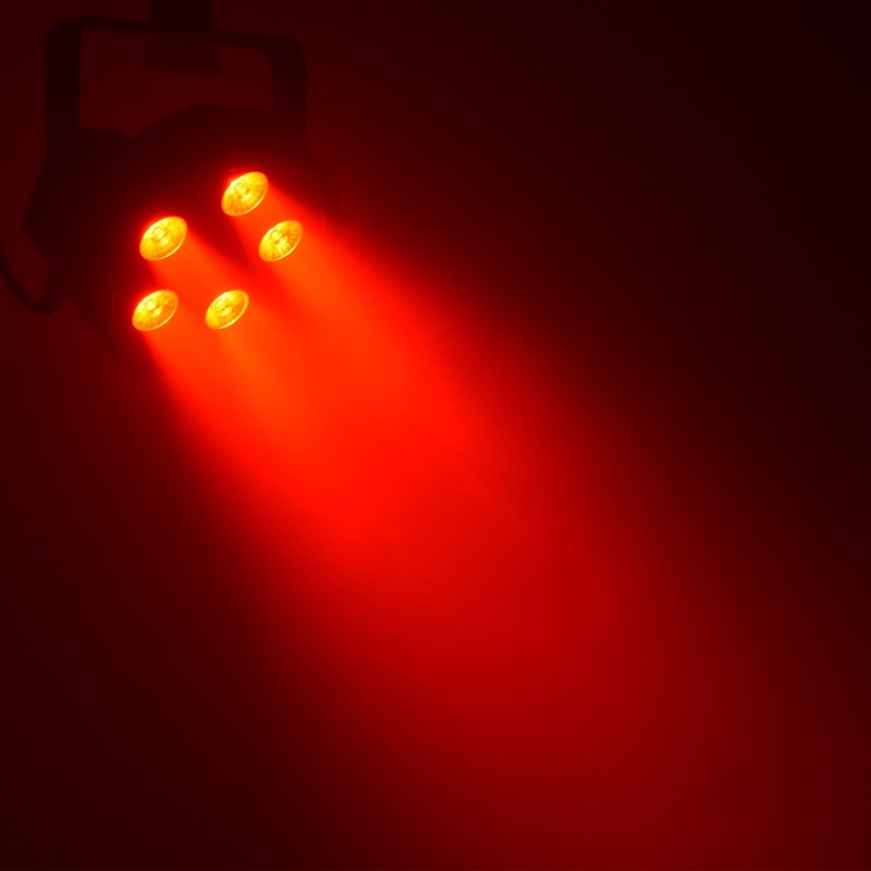 Ensemble de 2 projecteurs plats à LED - 5 x 5W RGB-UV infrarouge