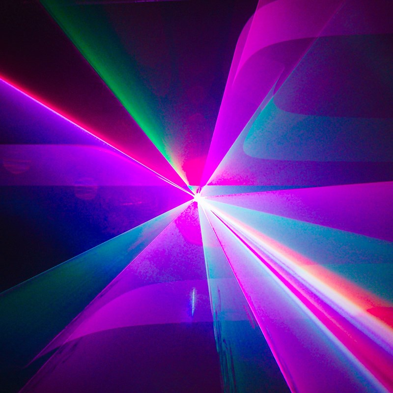 Laser RGB 500mW - DMX ILDA - Effets automatiques Animation