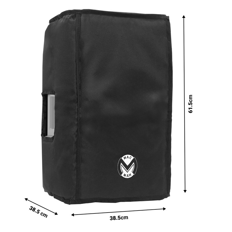 Housse enceinte 10" - Protection renforcée 10 mm - Mac Mah - AS 110 Cover dimensions