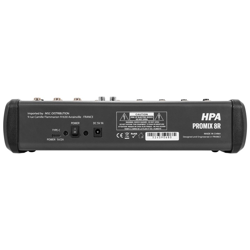 HPA Promix 8R - arrière