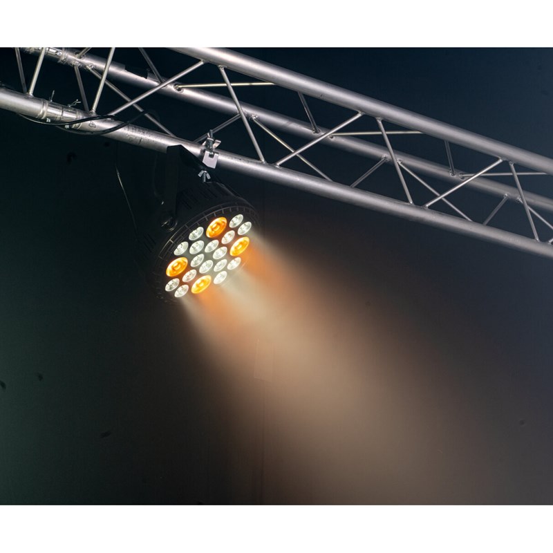 Projecteur PAR XXL 16x4W RGBW + 4x30W Ambre - BIGPAR-16RGBW4A strobe