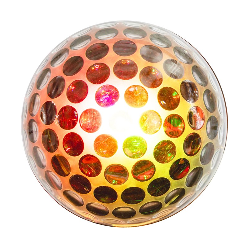 Effet lumière LED RGBA rechargeable 4x3W - ASTRO-BAT - dessus