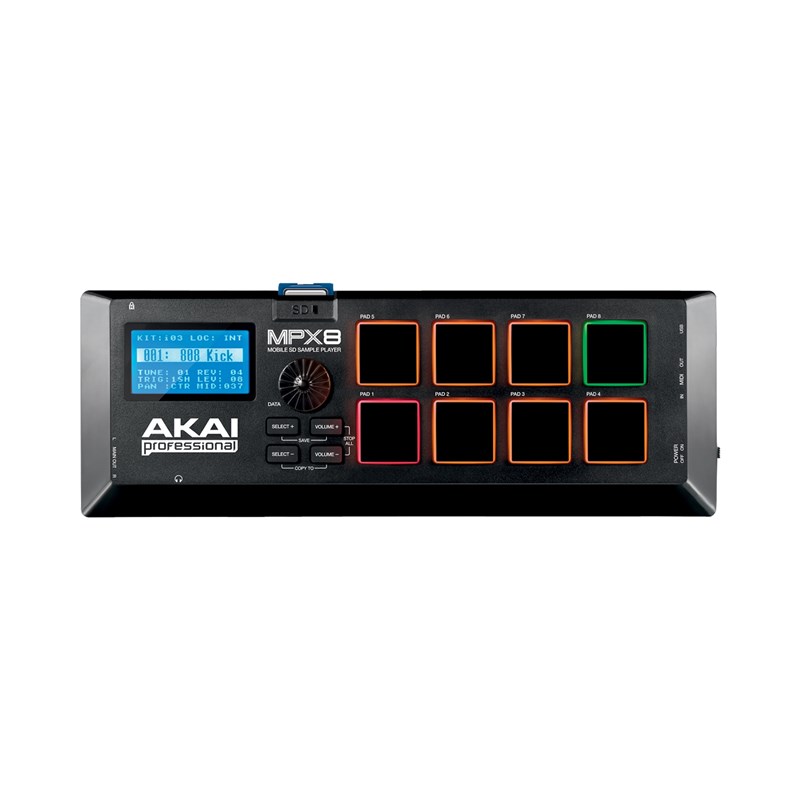 Lecteur de Samples sur carte SD - 8 pads - sd