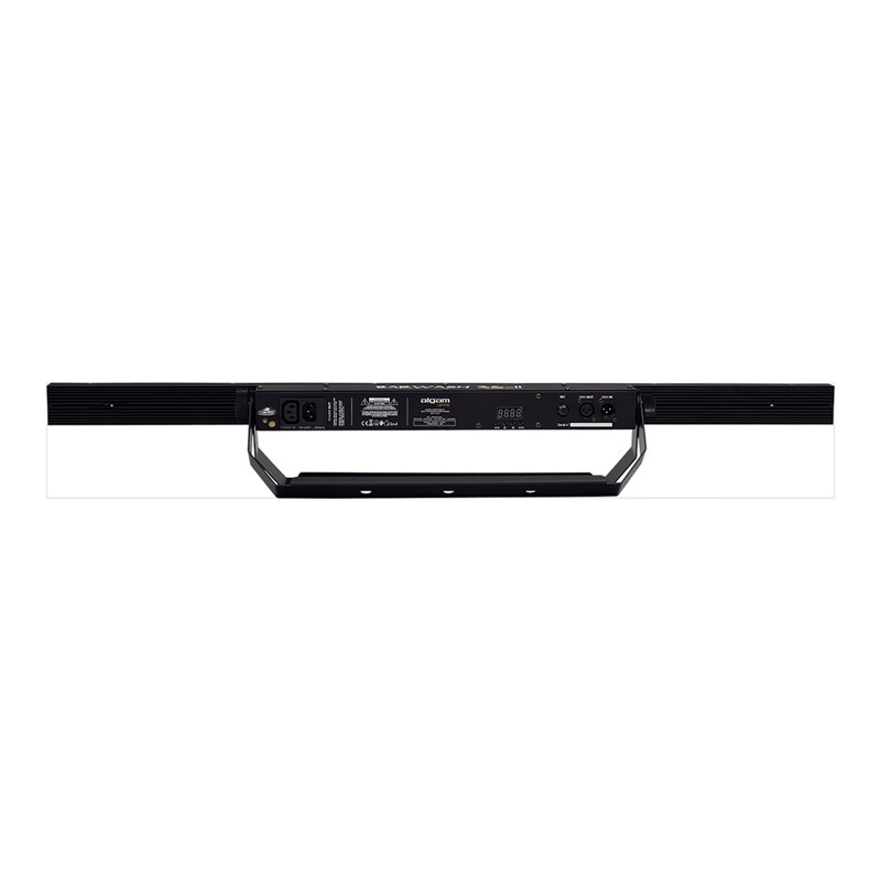 Barre LED RGB 12x3W - DMX 3 zones - détection audio dos