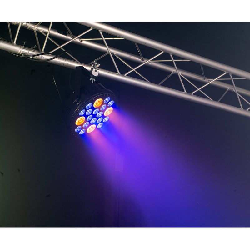 Projecteur PAR XXL 16x4W RGBW + 4x30W Ambre - BIGPAR-16RGBW4A DMX
