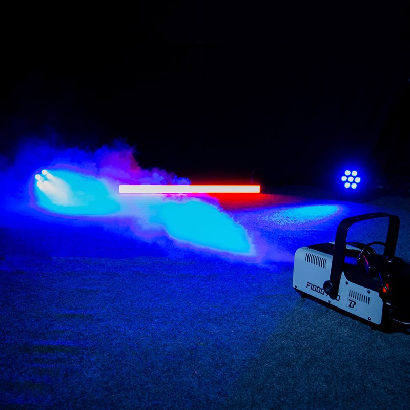 Pack Machine à fumée 1000W - 2 Projecteurs PAR