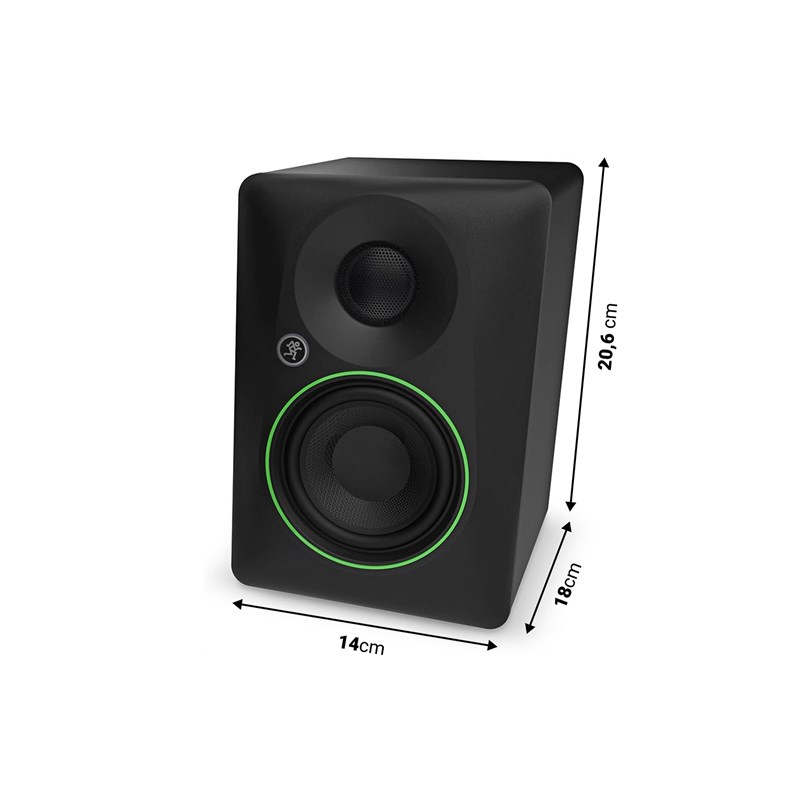 Enceintes monitoring actives 3,5" - Bluetooth studio