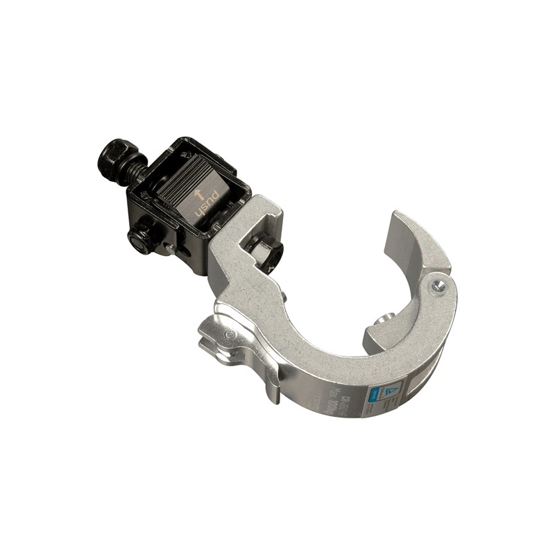 Crochet Clamp flexible Ø48-50 mm Aluminium - Max 100 kg lyre portique
