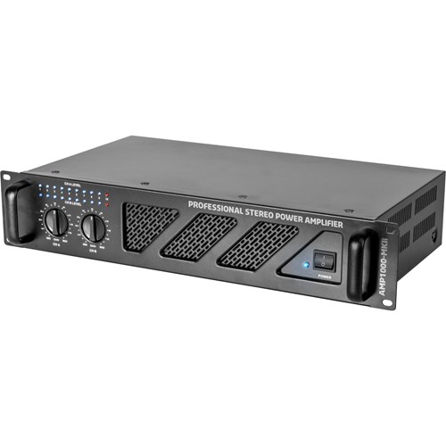 Amplificateur sono 2 x 800W - Format rack 2U