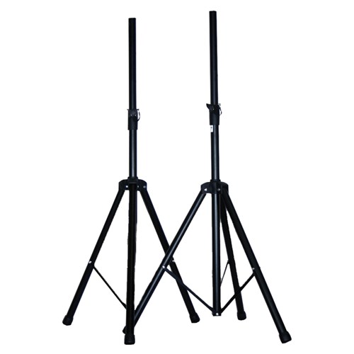 Paire de Supports d'Enceintes - Hauteur max 1,80m - Housse de Transport